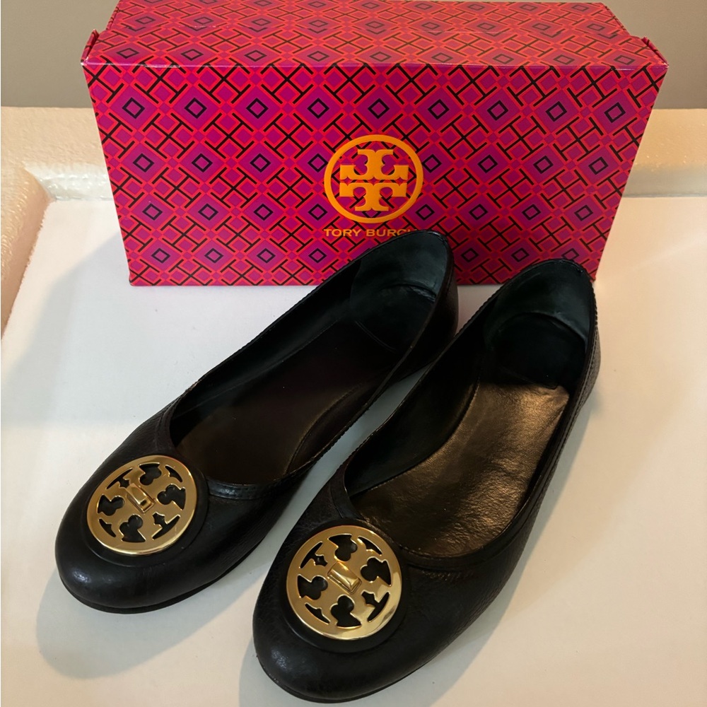 Used Tory Burch Ballet Flats Size 10